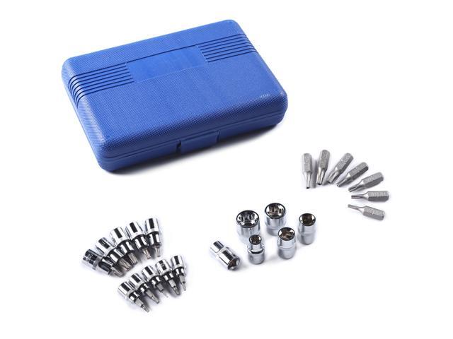 Torx Bit Socket Set Vanadium Steel Home Hardware Auto Repair Tool