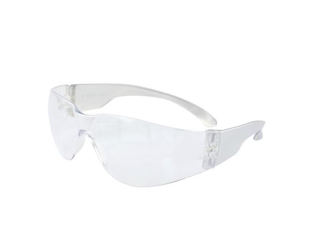 Impact Wind Fog Scratch Resistant Protective Glasses with Clear Lenses Safety Glasses (Transparent)