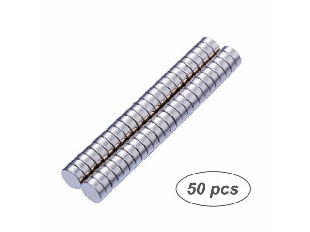 50pcs 8x3mm Multi-functional Round Cylinder Magnets Deep For Fridge Door Whiteboard Magnetic Map Magnetic Screen Door Bulletin Boards