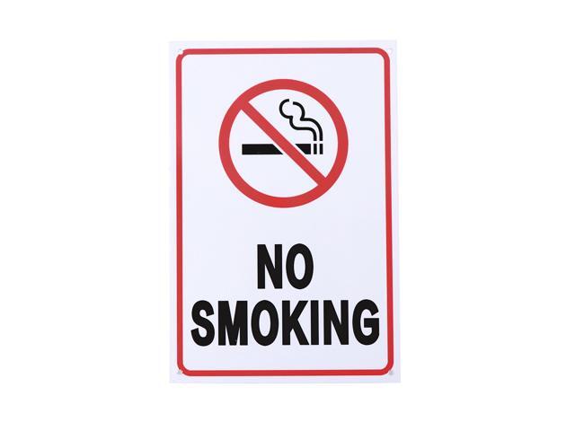 NO SMOKING Sign Public Warning Sign No Smoking Warning Logo Stickers for Car Cafe Bar Restaurant Wall Decor 20 x 30 cm