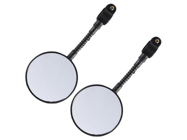 Pair of Flexible Bike Rearview Mirrors Cycling MTB Road Handlebar Rearview Mirror Safe Mirror Accessories