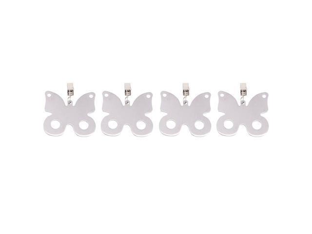 4Pcs Stainless Steel Tablecloth Clip Table Cloth Cover Clamps