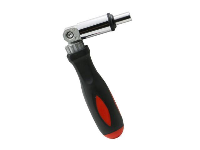 1/4' Screwdriver Handle Multi-functional 180° Ratatable Hex Wrench Handle Bit Holding Hexagonal Screw Driver