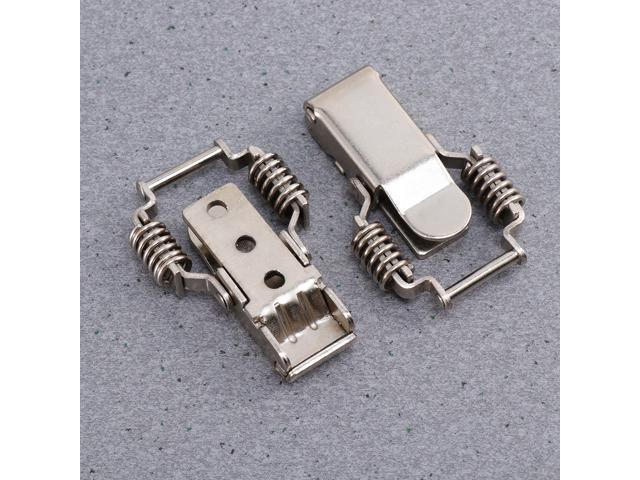 2 Pcs Compression Spring Toggle Latch Catch Clamp Heavy Duty Hand Tool for Toolbox Draw Door Cabinet Box