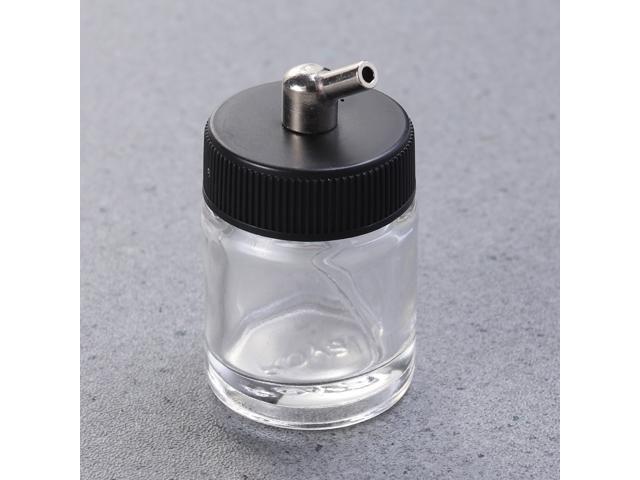 Airbrush Glass 22cc Bottles Pot Professional Paint Cup Model Refillable Bottles for Airbrush Paint Accessory