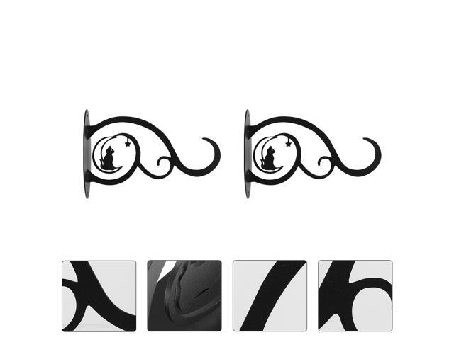 2pcs Plants Hangers Hanging Plants Bracket Wall-mounted Garden Lanterns Hanger