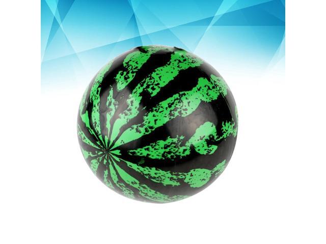 Inflatable Watermelon Beach Ball Beach Toy Ball Summer Playground Toys for Kids Outdoor Games (9 Inch)