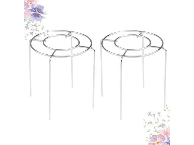 Stainless Steel Round Steamer Rack Cake Cooling Rack Baking Cake Stand Holder (Diameter 127cm Silver)