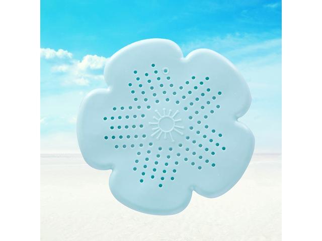 Large Flower Creative Kitchen Sink Anti-clogging Floor Drain Sewer Filter Sakura Silicone Floor Drain (Green)