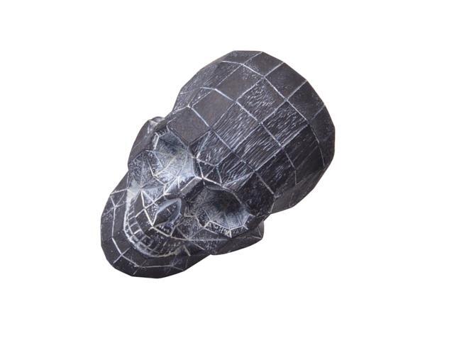 Nordic Style Skull Decoration Funny Scary Skull Craft Resin Skull Model for Halloween Home Decoration (18506-15D)