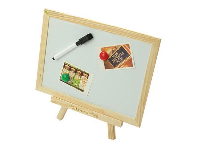 Magnetic Writing Board Kids Educational Toys Double-sided Drawing Easel with Wooden Stand for Boys Girls