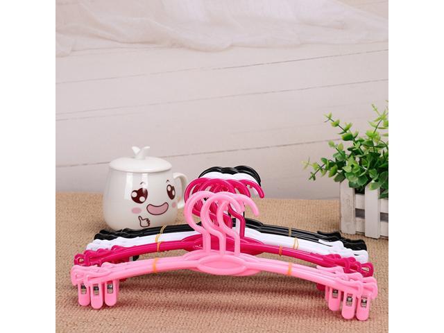 15Pcs Plastic Underwear Panties Hangers Simplicity Practical Bra Support Rack Laundry Drying Holder for Home Shop (White)