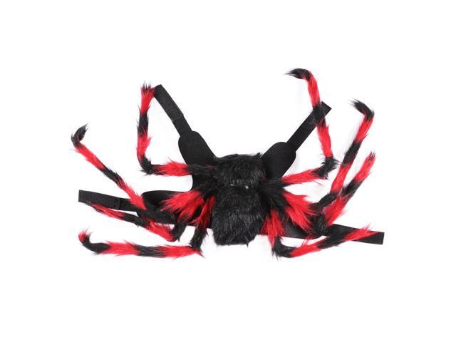 1 Pc Pet Spider Costumes Pet Halloween Cosplay Dress Spider Outfits Harness