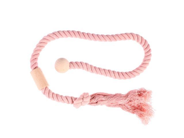 Curtain Magnetic Button Creative Cotton Rope Curtain Tieback Punch-free Tieback
