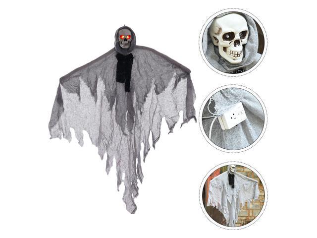 Skull Hanging Decor Luminous Halloween Hanging Ornament Halloween Hanging Ghost
