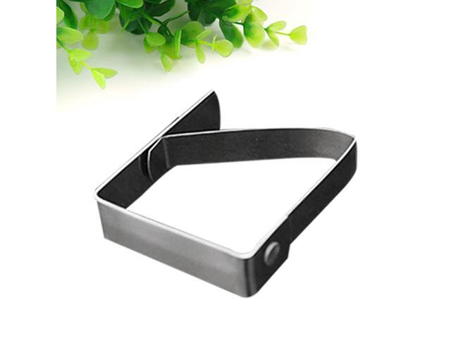8Pcs Stainless Steel Triangle Tablecloth Clips Adjustable Table Cloth Triangle Clamps