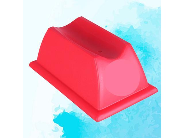 Bike Front Wheel Riser Block Stabilize Bike Support Bicycle Trainer Training Stationary Bikes (Red)