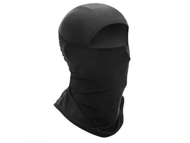 Windproof Breathable Hood UV Protection Full Face Mask Hat Cap for Cycling Outdoor Sports (Black) - FH-B-02