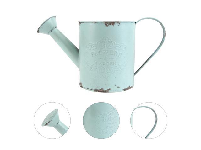 1Pc Retro Flowerpot Iron Art Flowerpot Floor Bucket Dried Flower Bucket for Decor Garden Home Balcony