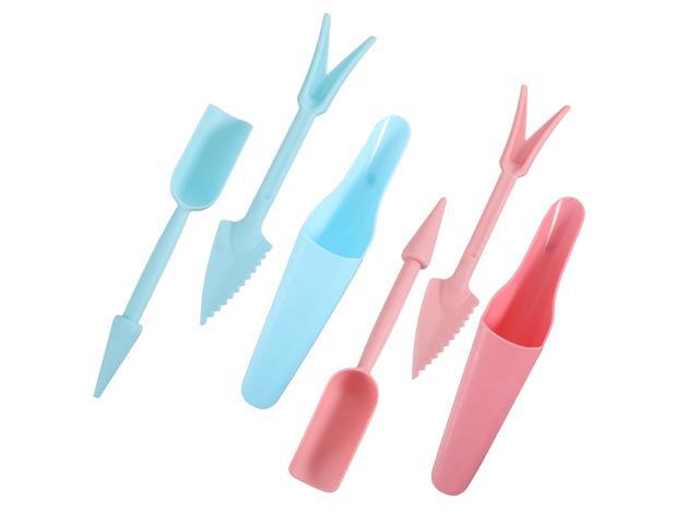 30pcs Multi-functional Plastic Transplanter Set Transplanting Tool Cultivating Gadget Gardening Tool Set