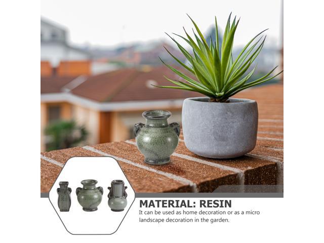 3 Pcs of Home Decors Flower Arranging Vases for Flower Tea Shop Home Living Room