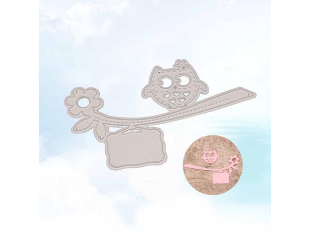 DIY Cutting Template Embossing Cutting Dies Metal Stencil Mould for Album Scrapbooking Paper Art Craft Decor (Owl)