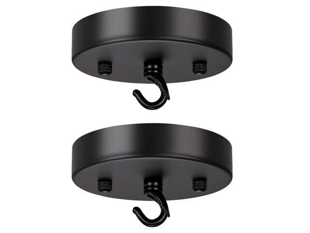 2 Pcs of Ceiling Light Plates Light Decors Light Ornaments Light Suction Plates for Home Restaurant Coffee Shop