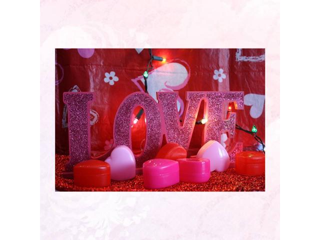 1pc 150x90cm LOVE Theme Backdrop Vedio Photo Background Cloth for Valentine's Day Wedding