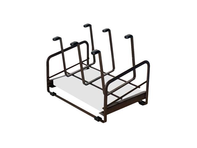 Household Iron Rack Water Cup Storage Rack Cup Holder Upside Down Drain Rack for Home Kitchen (Coffee)