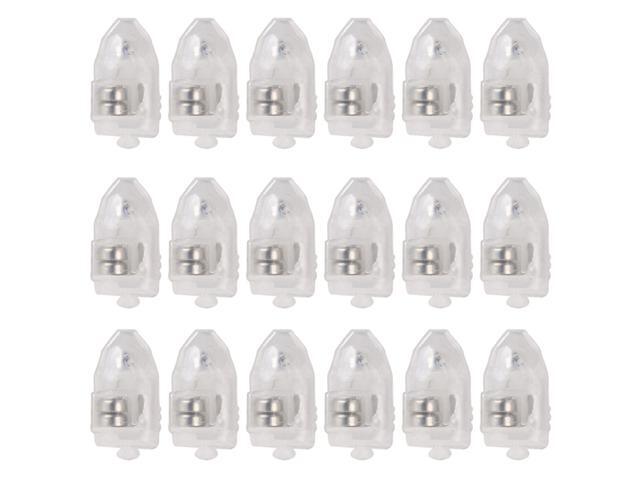 30pcs Superbright Balloon Lights LED Mini Party Light for Paper Lanterns (White)