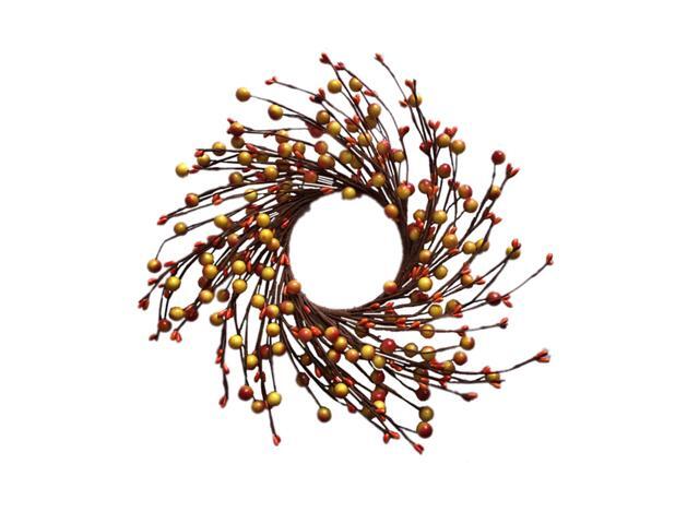 1PC 30CM Simulated Berries Wreath Lifelike Autumn Berry Wreath Decoration Household Berries Garland Decoration Lifelike Berries Garland Decor