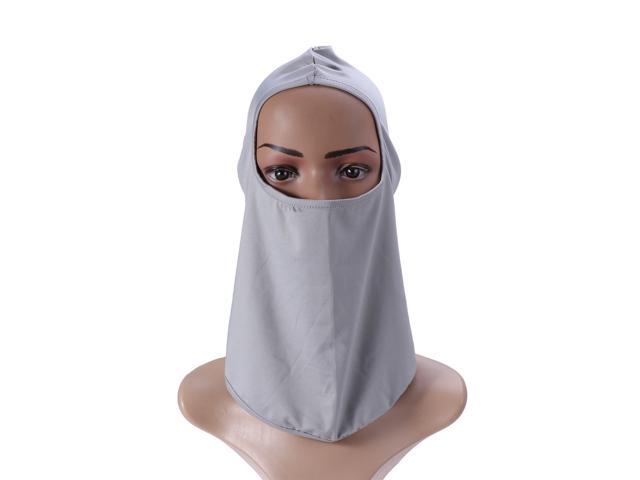 3 PCS Windproof UV Protection Face Mask Breathable Unisex Hood Mask Motorcycle Cycling Full Face Hat for Men Women Outdoor Activities (Black)