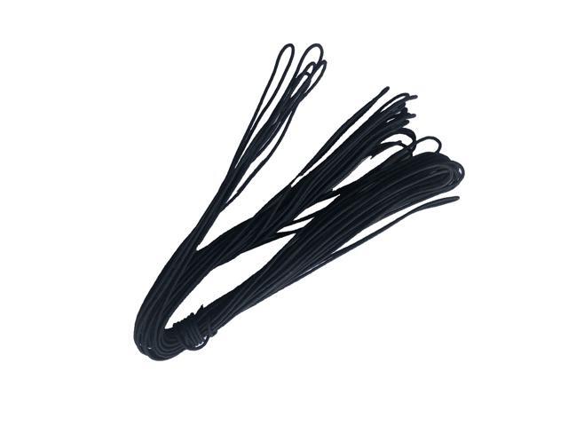 1 Bundle Compound Bow D Ring Rope 20m Archery String Release U Rope Bowstring Aid Accessories (Green)
