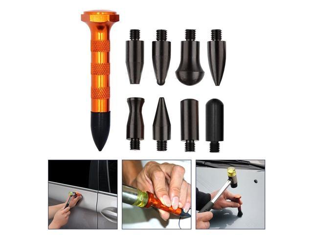 1 Set Car Dent Repair Practical Durable Portable Tap Down Pen Ting Removal Accessory Dent Repair Tool Pen with Heads