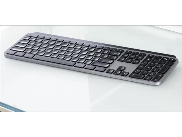 Logitech MX KEYS FOR MAC 920-009552 Space Gray Bluetooth Wireless Keyboard
