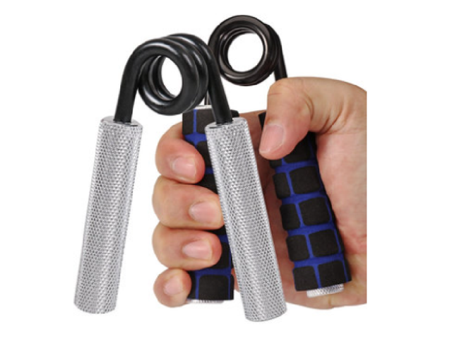 grip hand strengthener metal grip trainer hand finger strengthener wrist and forearm hand exerciser (1 pack )
