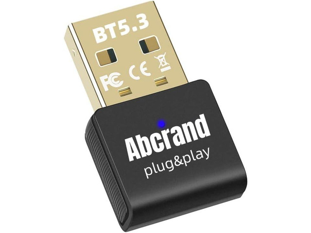 Clé Bluetooth 5.4 Pour PC - Portée 150 M - Connecte 7 Appareils - Plug & Play Windows