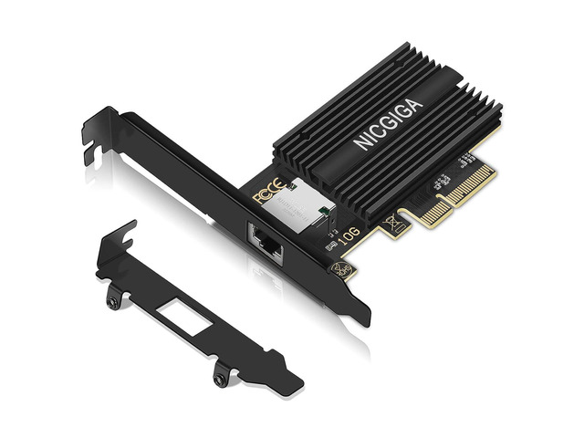 NeweggBusiness - 10G Base-T PCI-e Network Card, Marvell AQtion