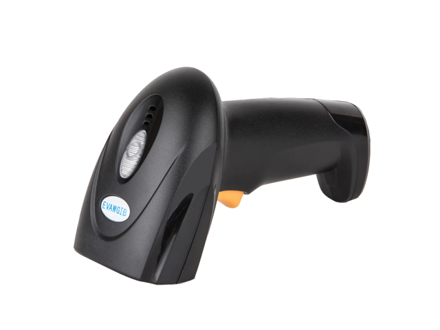 cheapest 1d Laser wired warehouse Chinese barcode reader USB interface handheld barcode scanner gun EVAWGIB for supermarket