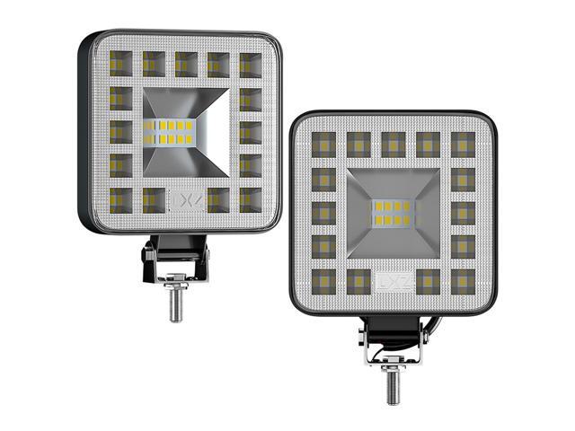Mini Square LED Working Light Auxiliary Lamp Car Headlight Practical Spotlight