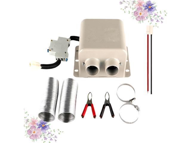 High-power Vehicle Defroster Heater Portable Heater Warmer Snow Defogger Anti-fog Safe Driving Cleaner for Cau Auto (12V/600W)