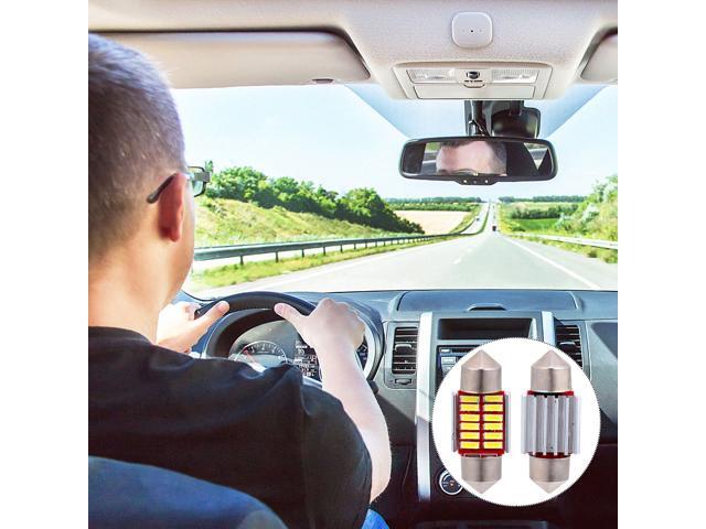 6 Pcs 31mm Festoon LED Car Bulb LED Xenon Bulbs Car Light License Plate Lights