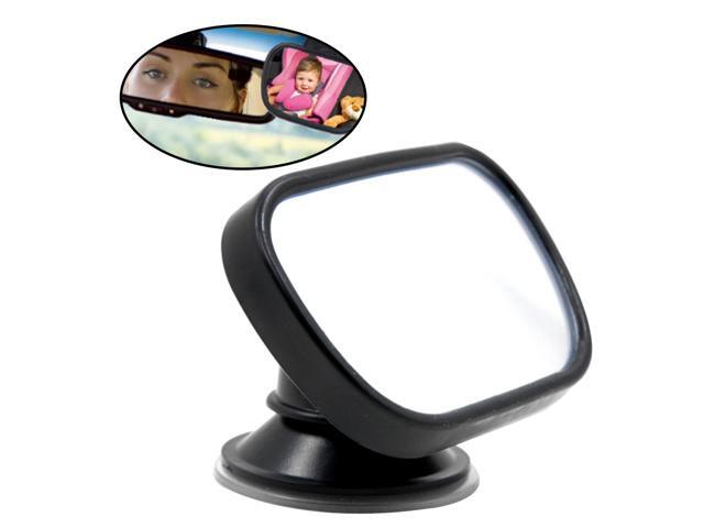 Adjustable Car Rearview Mirror Baby Safety Mirror Suction Clip-On Rear Seat for Babies Easy View
