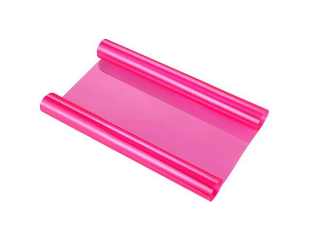 30 ×120CM Self Adhesive Headlights Tail Lights Fog Lights Tint Vinyl Film (Pink)