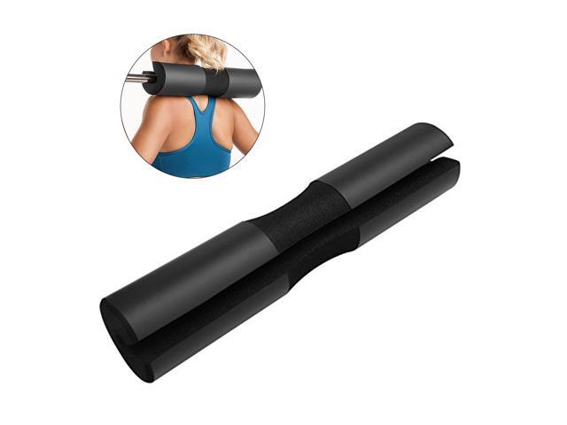 Barbell Squat Pad Neck & Shoulder Protective Sponge Bar Pad for Weight lifting (Black)