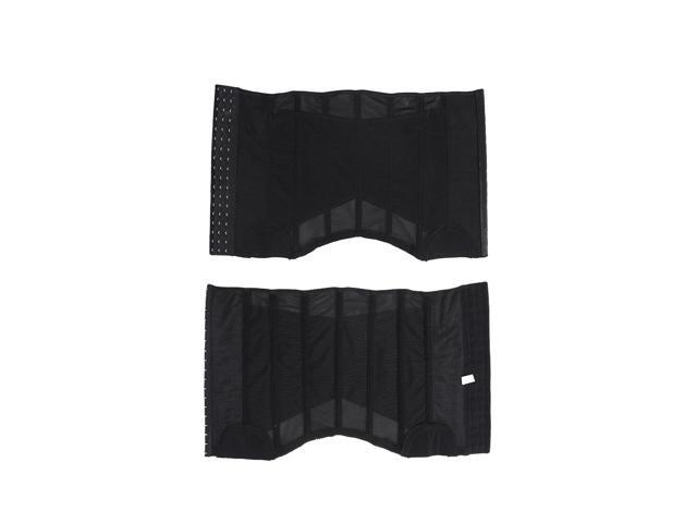 Waist Trimmer Belt Weight Loss Belt Slimming Belt Tummy AB Belt for Men Waist 71-77CM Size M (Black)