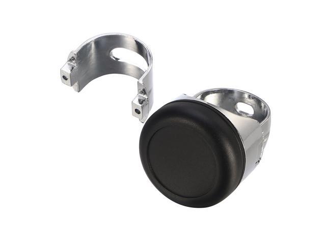 Car Steering Wheel Knob Booster Spinner Auxiliary Aid Control Handle Ball Accessory (Dull Black)