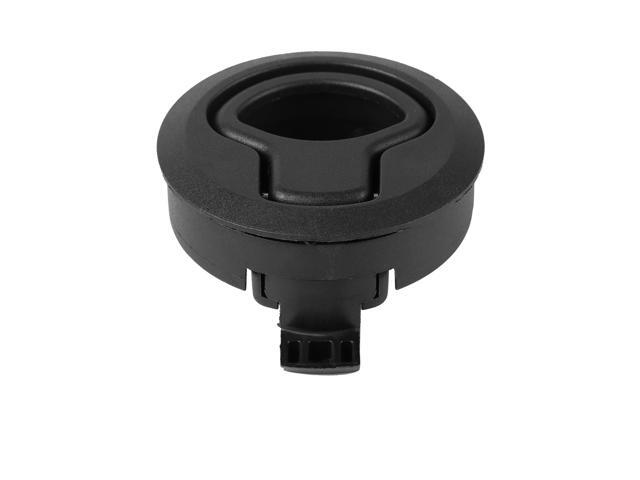 Locking Flush Latch UV Stabilized Plastic Flush Latch Marine Latch Withstand Harsh Marine Conditions (Black)