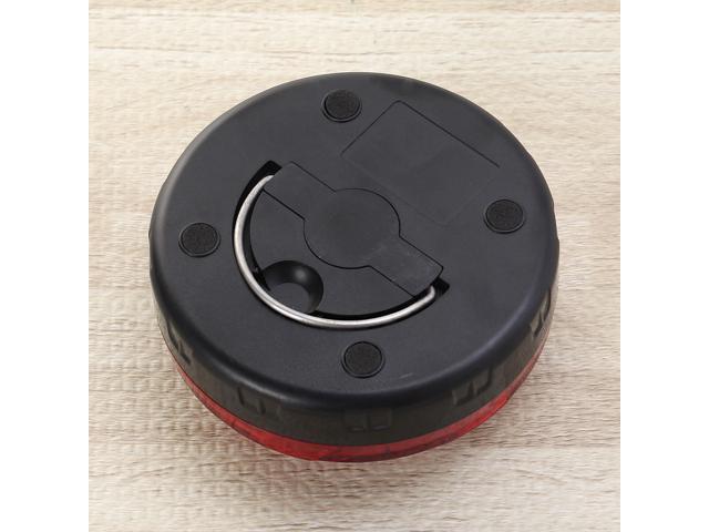 LED Flashing Warning Light Caution Emergency Lights Magnetic Beacon Strobe Light Vehicle Maintenance Warning Light (Red)