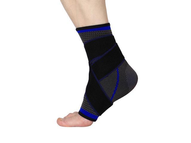 Running Ankle Protective Bandage Breathable Elastic Ankle Sleeve Support Wrap Bandage Brace for Exercise Sports (606-1)